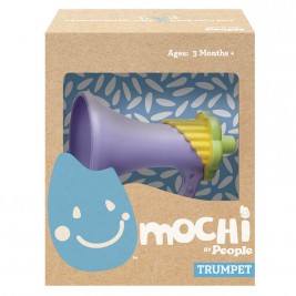 Barškutis iš ryžių 3+ mėn. Mochi Trumpet