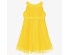 Suknelė geltono šifono plisuota