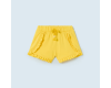 Šortai kūdikiui trikotažiniai geltonos spalvos