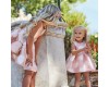 Suknelė kūdikiams rožinė taškuota Abel&Lula