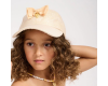 Kepurė su snapeliu Hailey aukso spalvos