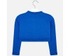 Megztukas Basic knitted cardigan blue