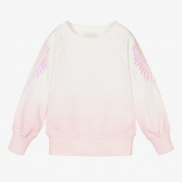 Džemperis baltas su rožiniais sparnais Tamsin.Dip