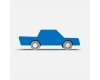 Žaislinis medinis automobilis mėlynas